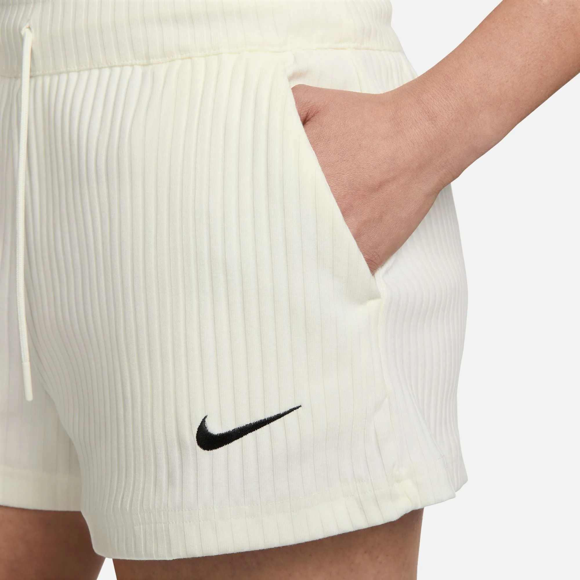 Nike Sportswear Women's High-Waisted Ribbed Jersey Shorts