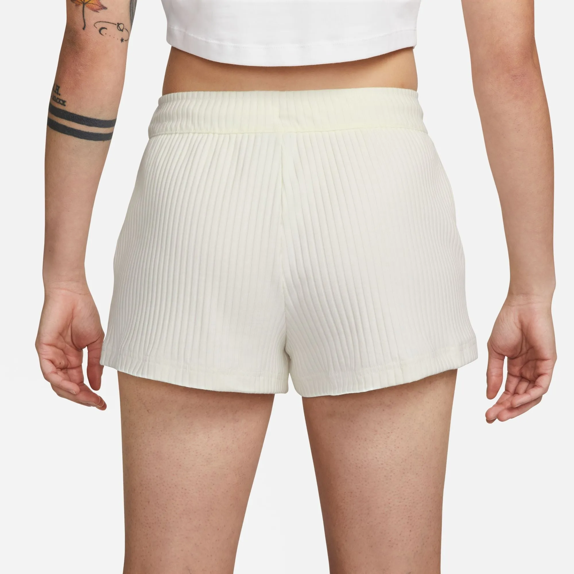 Nike Sportswear Women's High-Waisted Ribbed Jersey Shorts