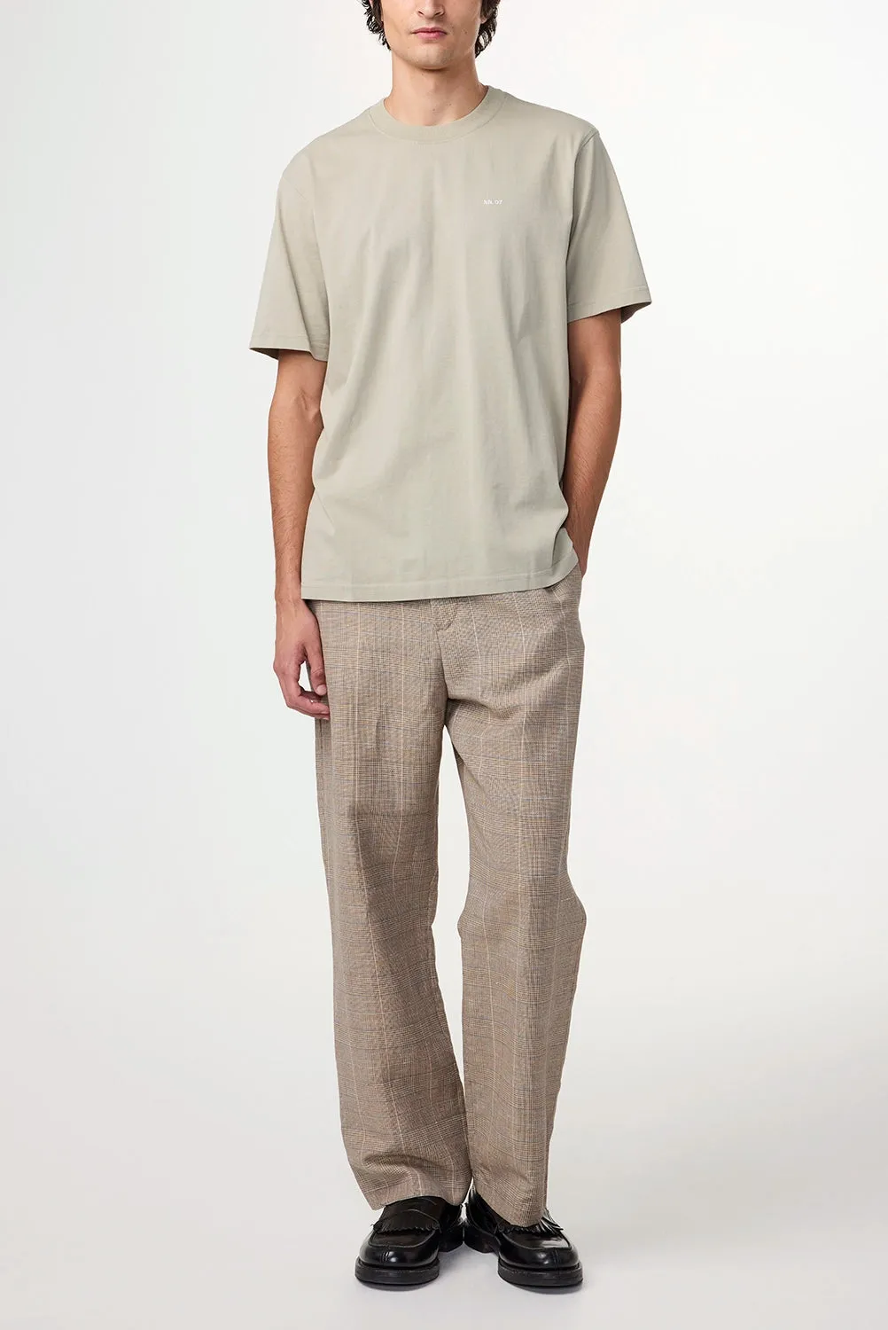 NN07 ADAM PIMA COTTON EMBROIDERED TSHIRT 3209