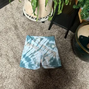 NWT  Victoria secret yoga shorts tie -dye