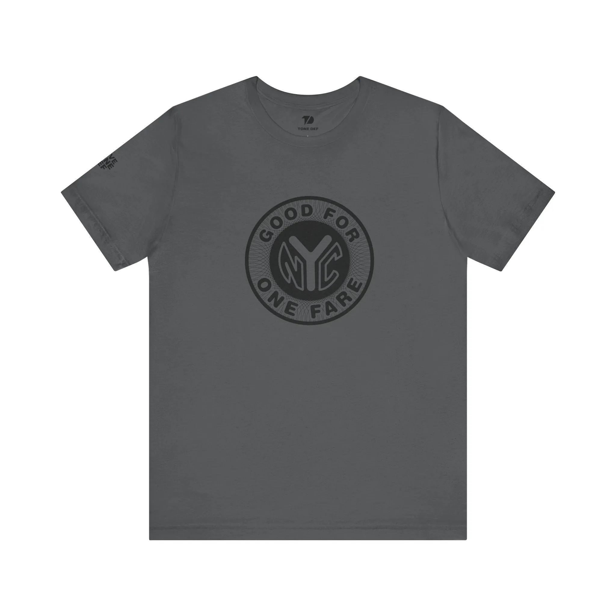 NYC Transit Token - Unisex Jersey Short Sleeve Tee