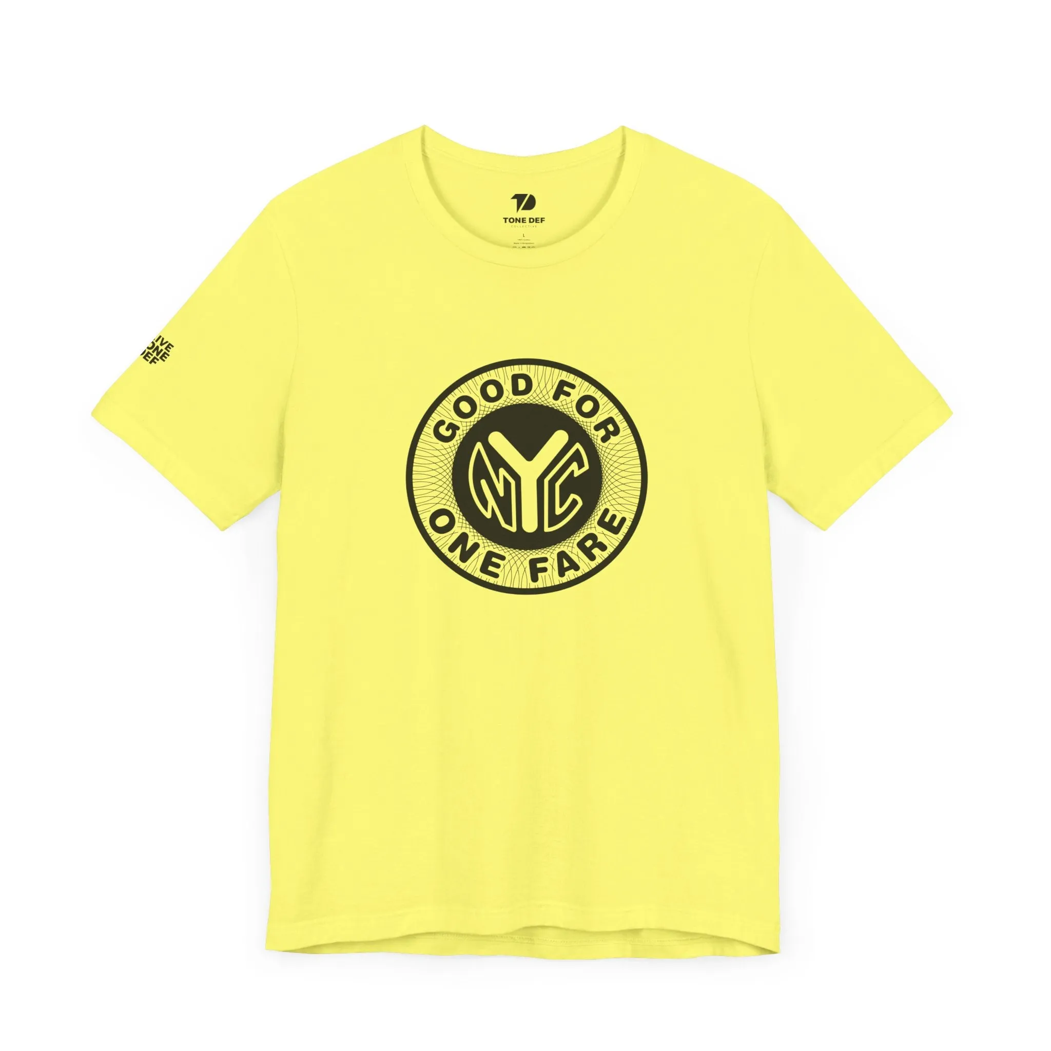 NYC Transit Token - Unisex Jersey Short Sleeve Tee
