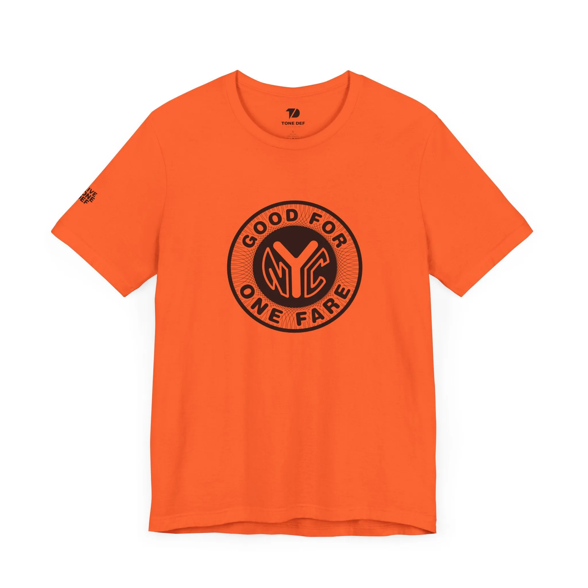 NYC Transit Token - Unisex Jersey Short Sleeve Tee