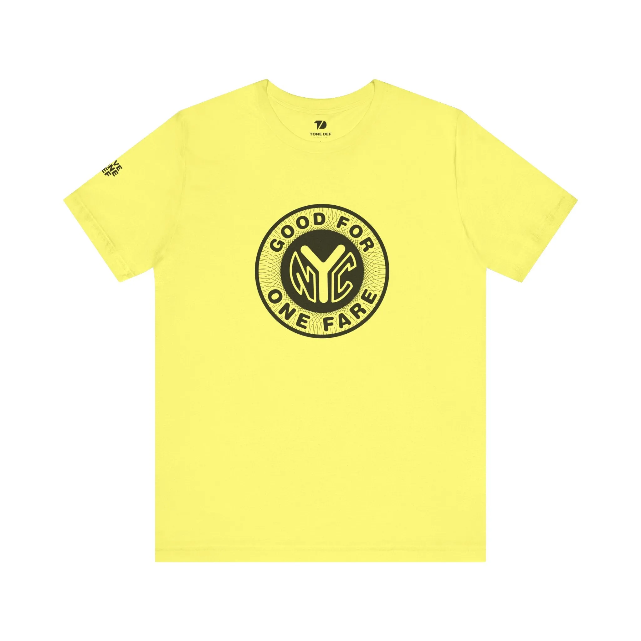 NYC Transit Token - Unisex Jersey Short Sleeve Tee