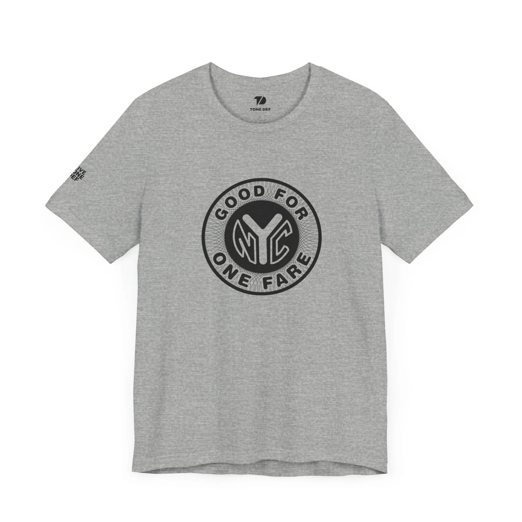 NYC Transit Token - Unisex Jersey Short Sleeve Tee
