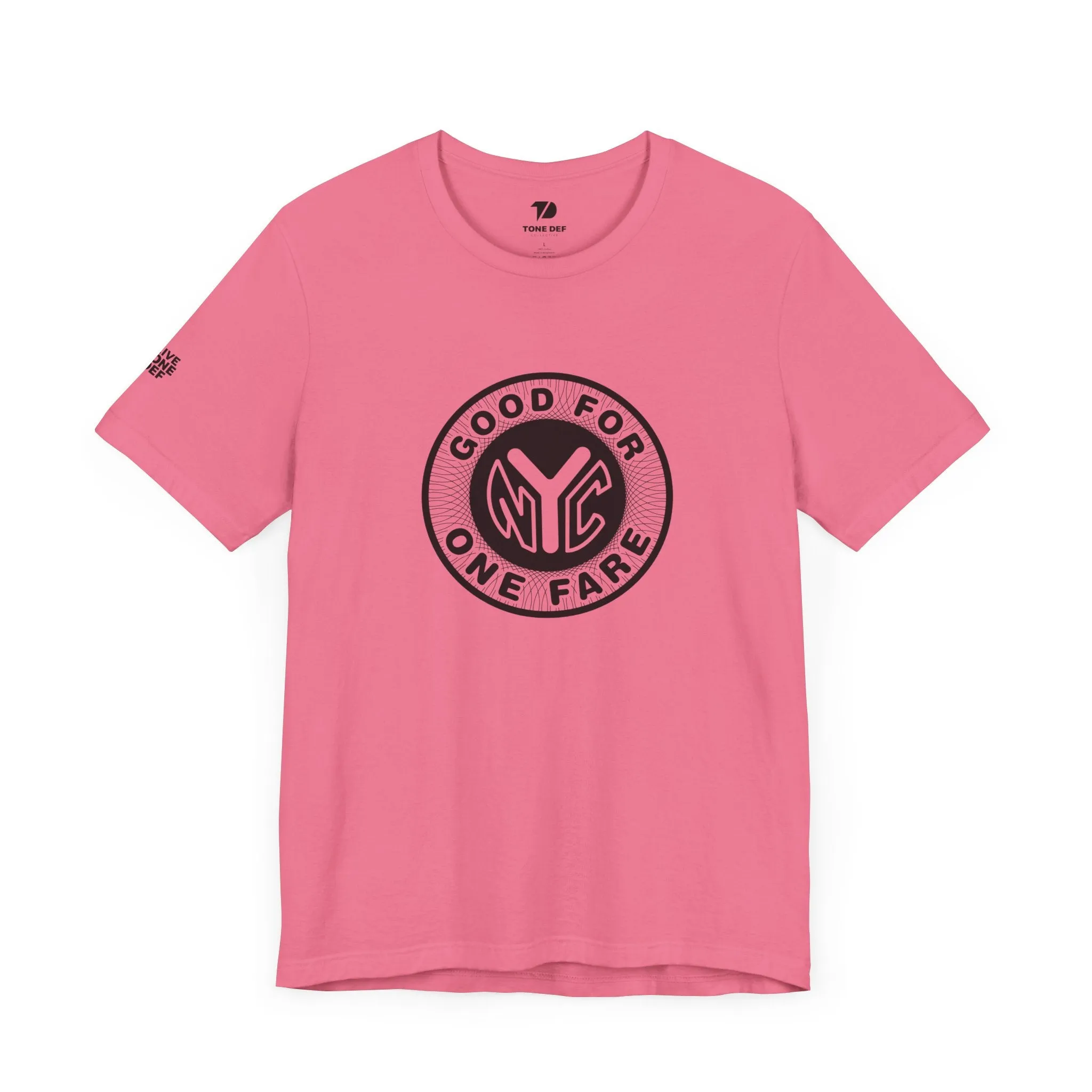 NYC Transit Token - Unisex Jersey Short Sleeve Tee