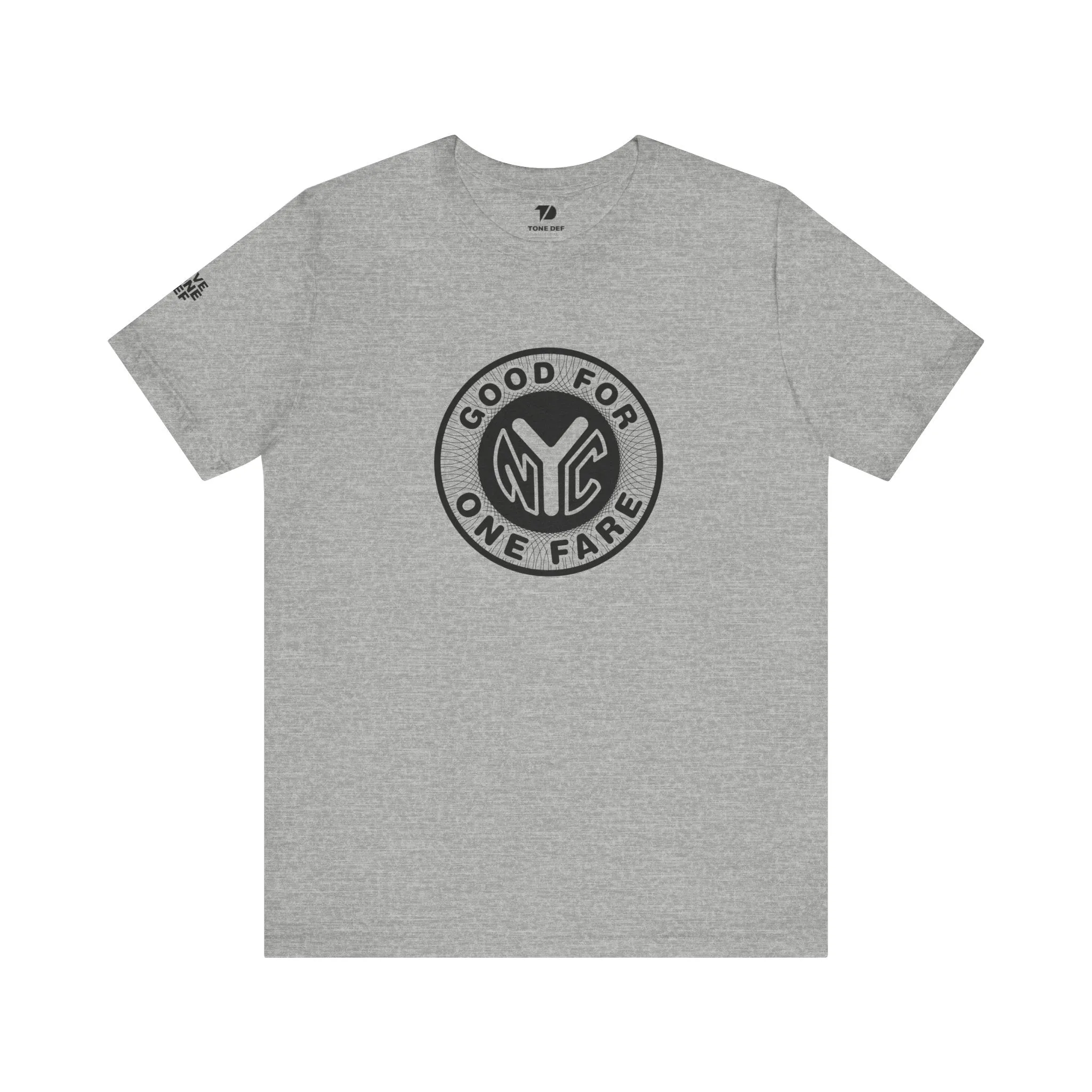 NYC Transit Token - Unisex Jersey Short Sleeve Tee