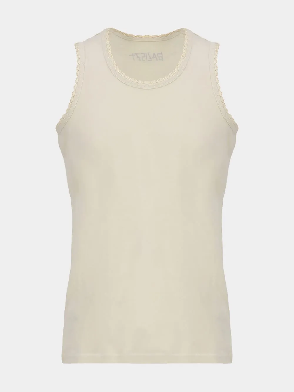 Off White Croquet Tank Top