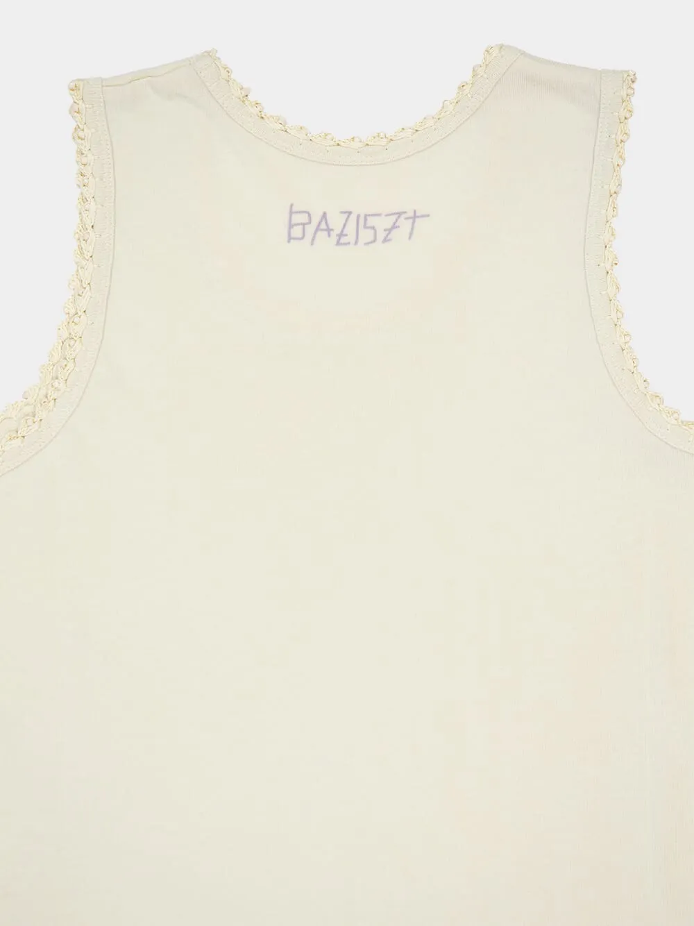 Off White Croquet Tank Top