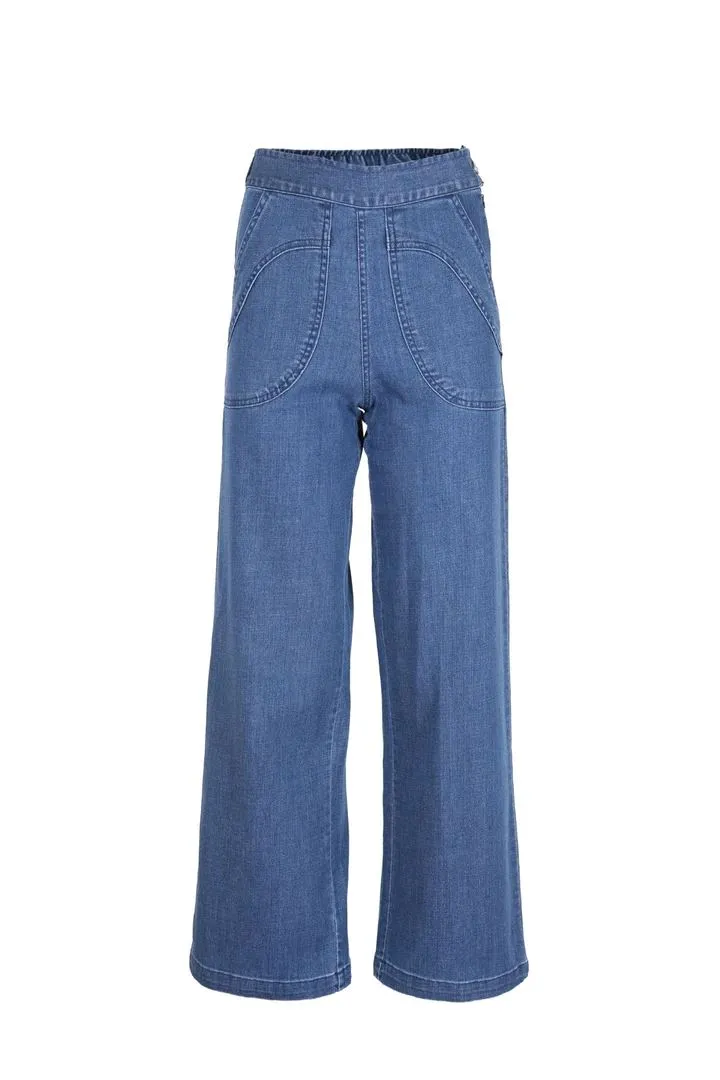 OLGA DE POLGA Peggy Long Jeans Original Wash