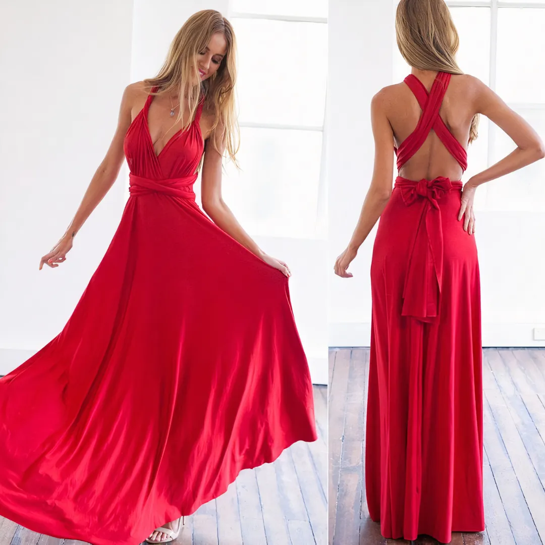 Olga™ - Flowy Wrap Dress