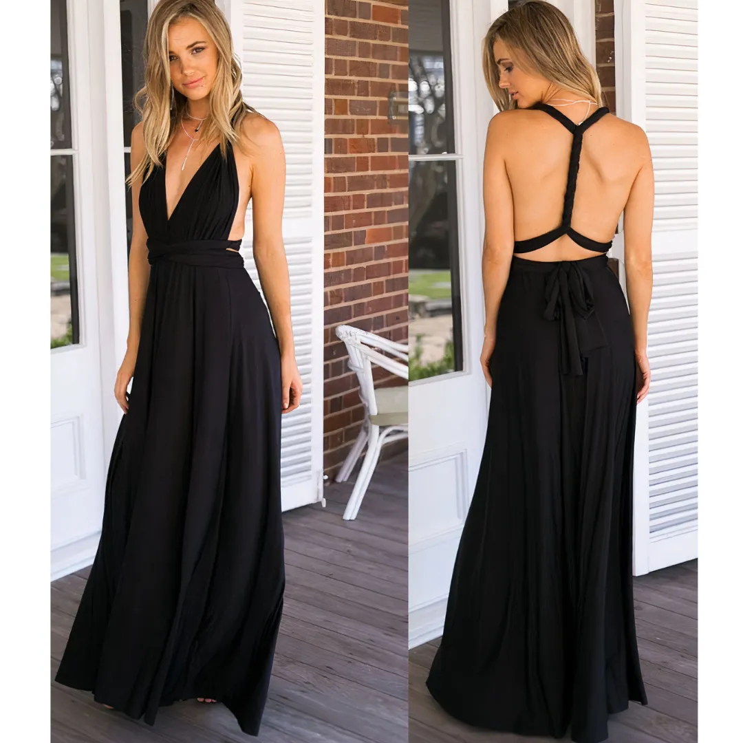 Olga™ - Flowy Wrap Dress