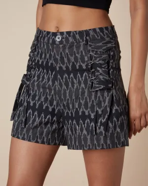 On The Road Ikat Print Shorts