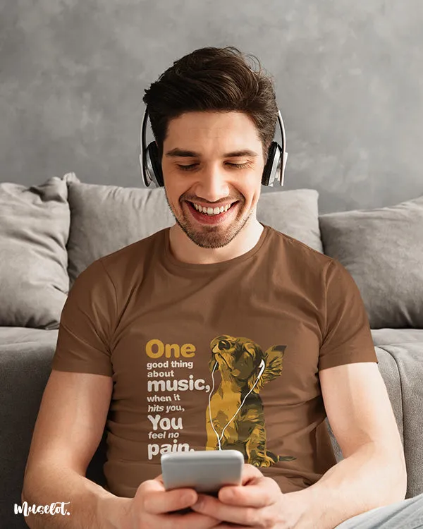 One good thing about music printed t shirts