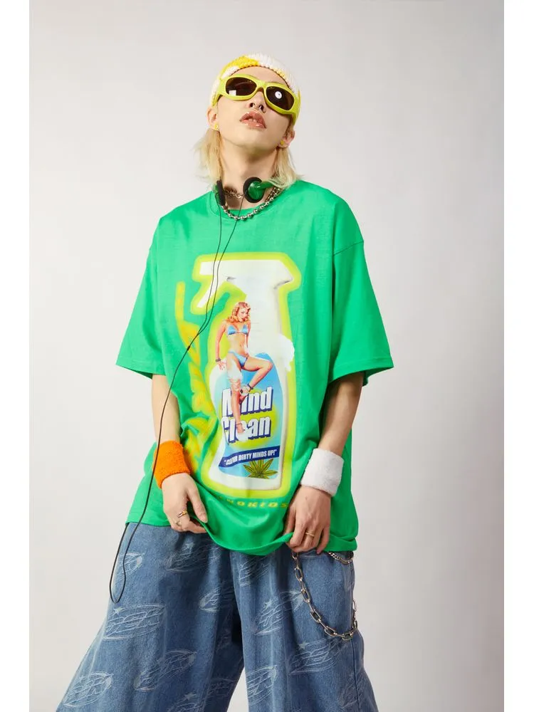Oversize loose T-shirt【s0000001844】