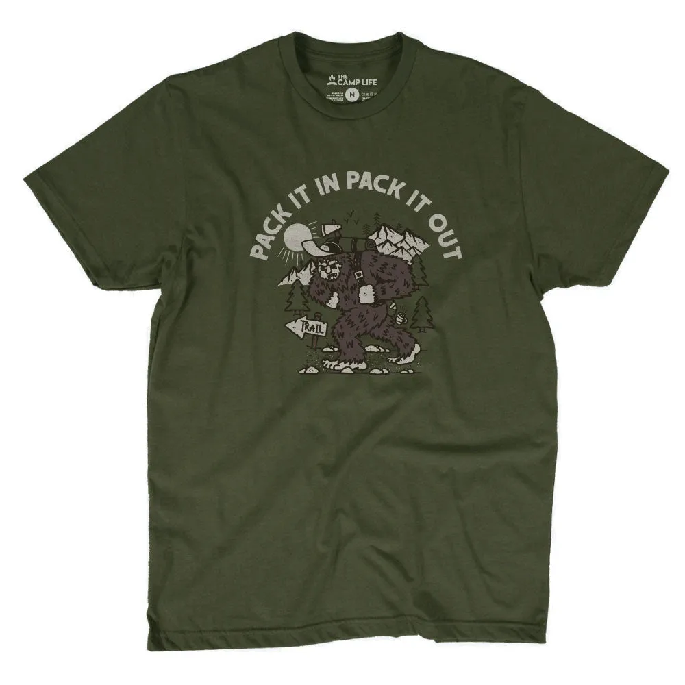Pack it In Pack it Out | Unisex Tee Shirt