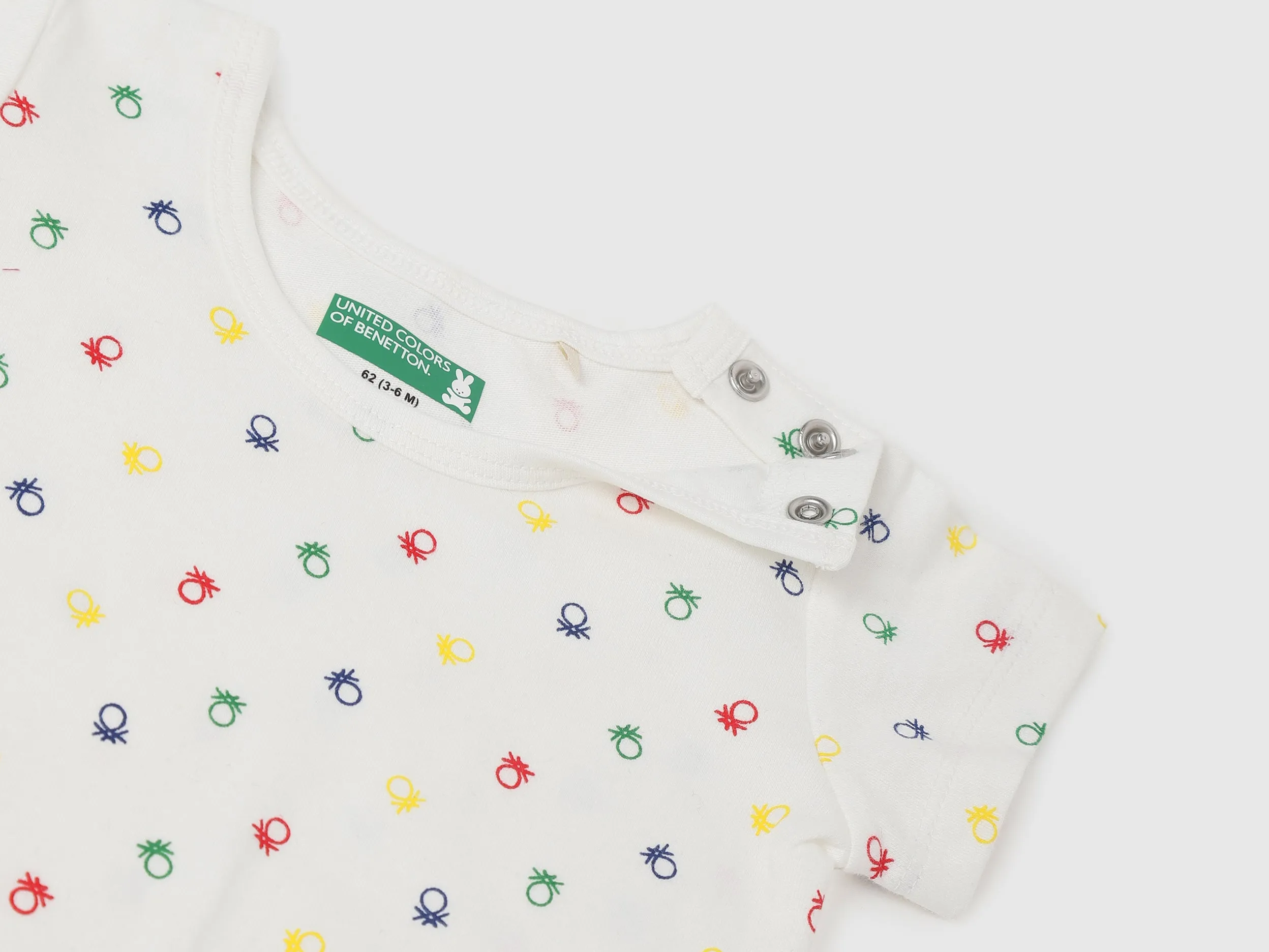 Pack of 2 Regular Fit Round Neck Printed Baby T-Shirts