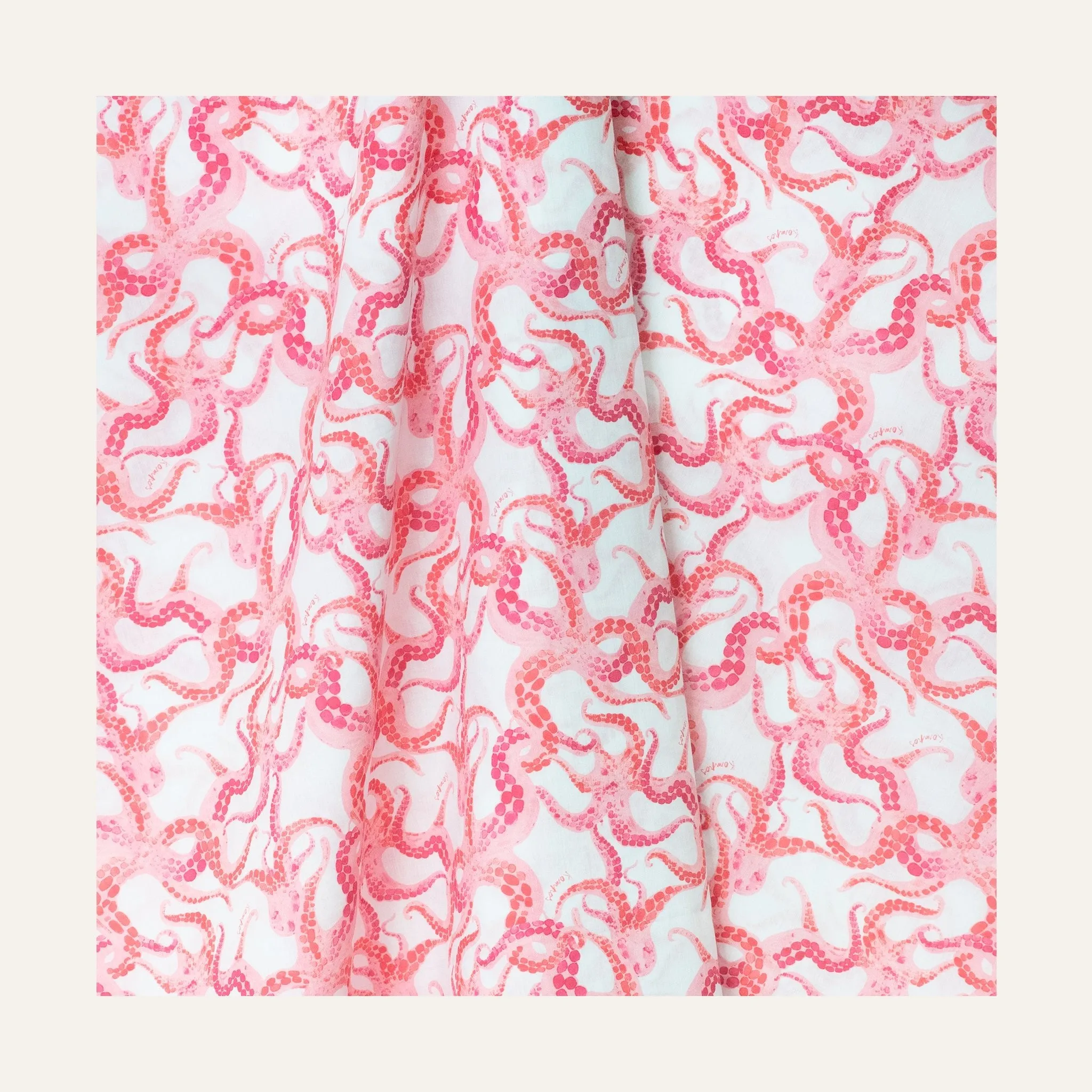 Pareo Octopus Pink