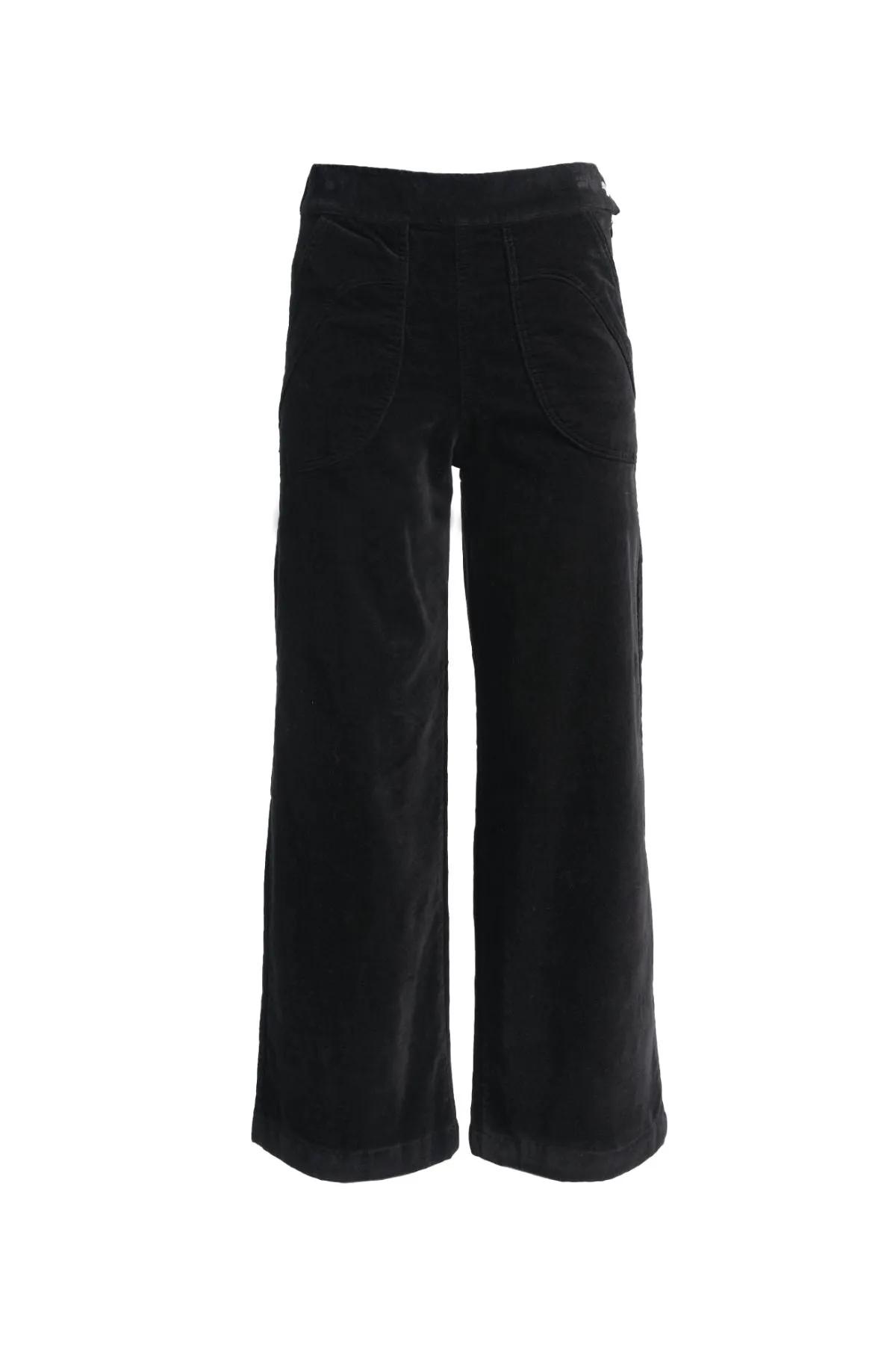 Peggy Paris Long Pants Black in Soft Velvet