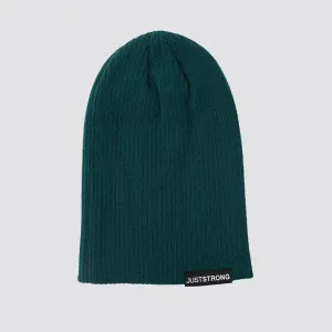 Pine Green Slouch Beanie