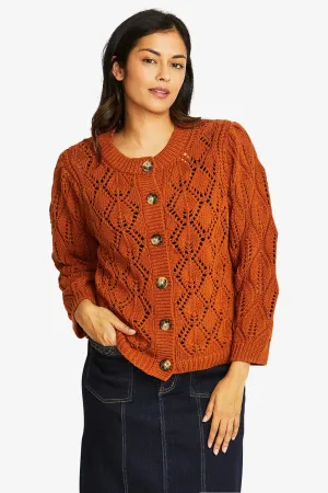 Pingpong P585025 Pointelle Cardigan