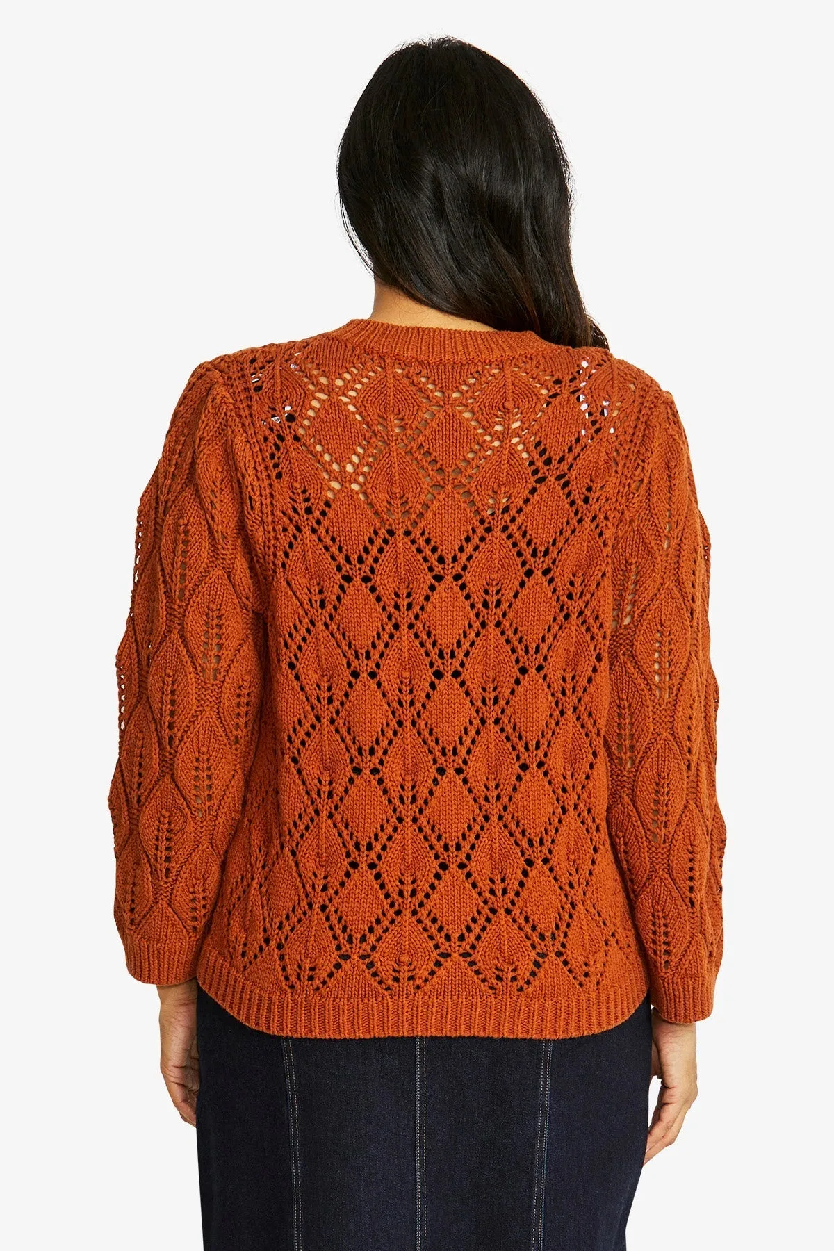 Pingpong P585025 Pointelle Cardigan