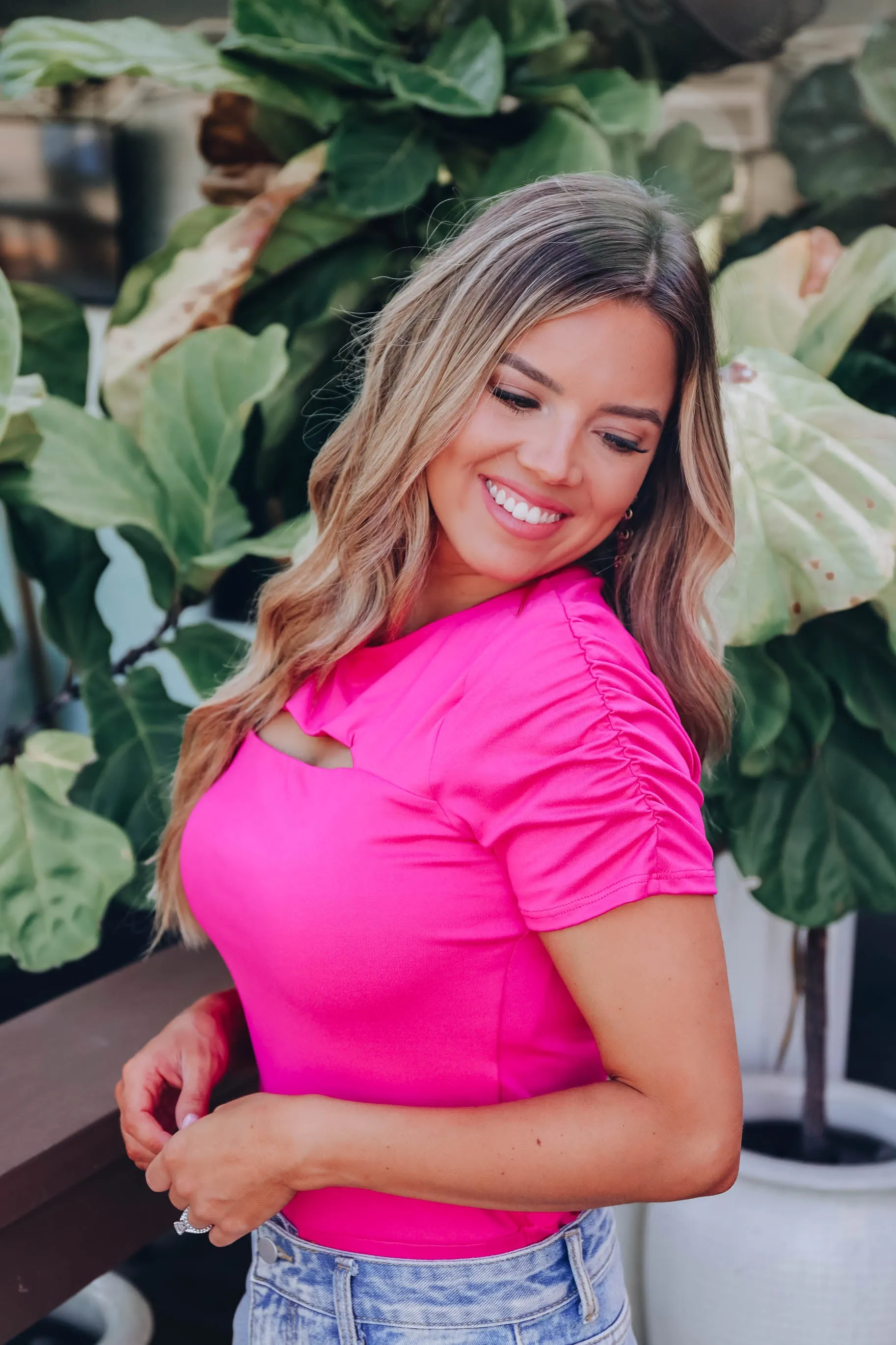 Pink-A-Boo Body Suit