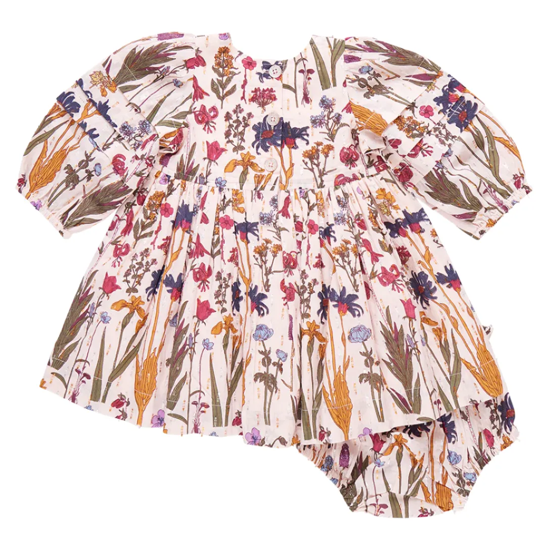 Pink Chicken Baby Girls Brooke Dress Set - Autumn Flowers