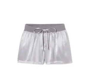 PJ Harlow Mikel Satin Short in Dark Silver