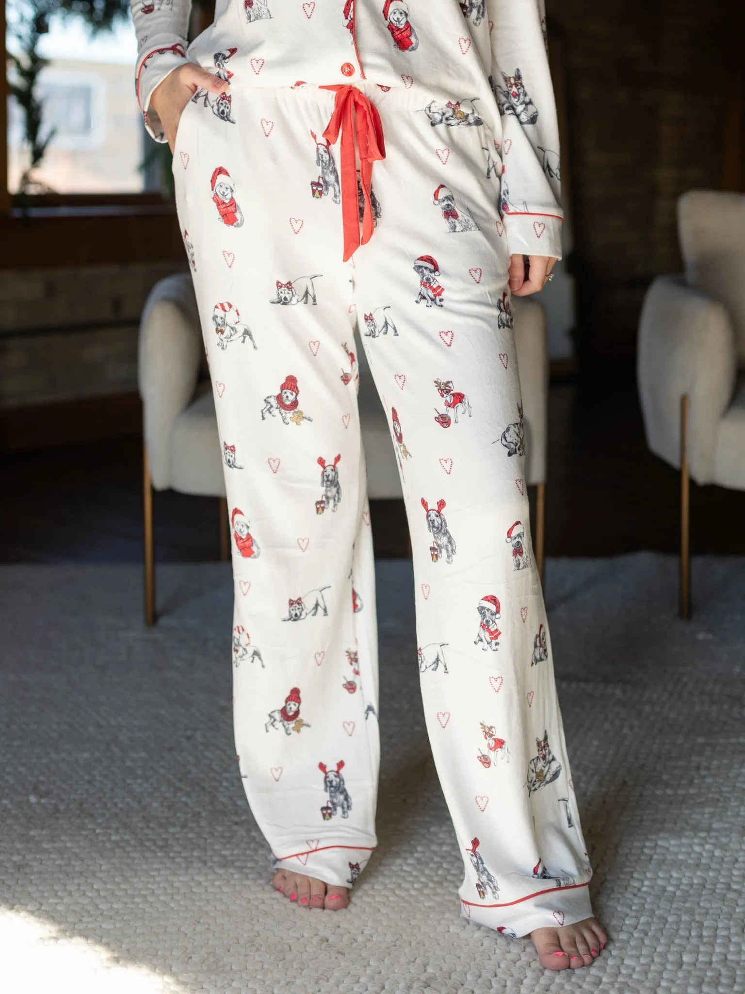 PJ Salvage Candy Cane Lane Set