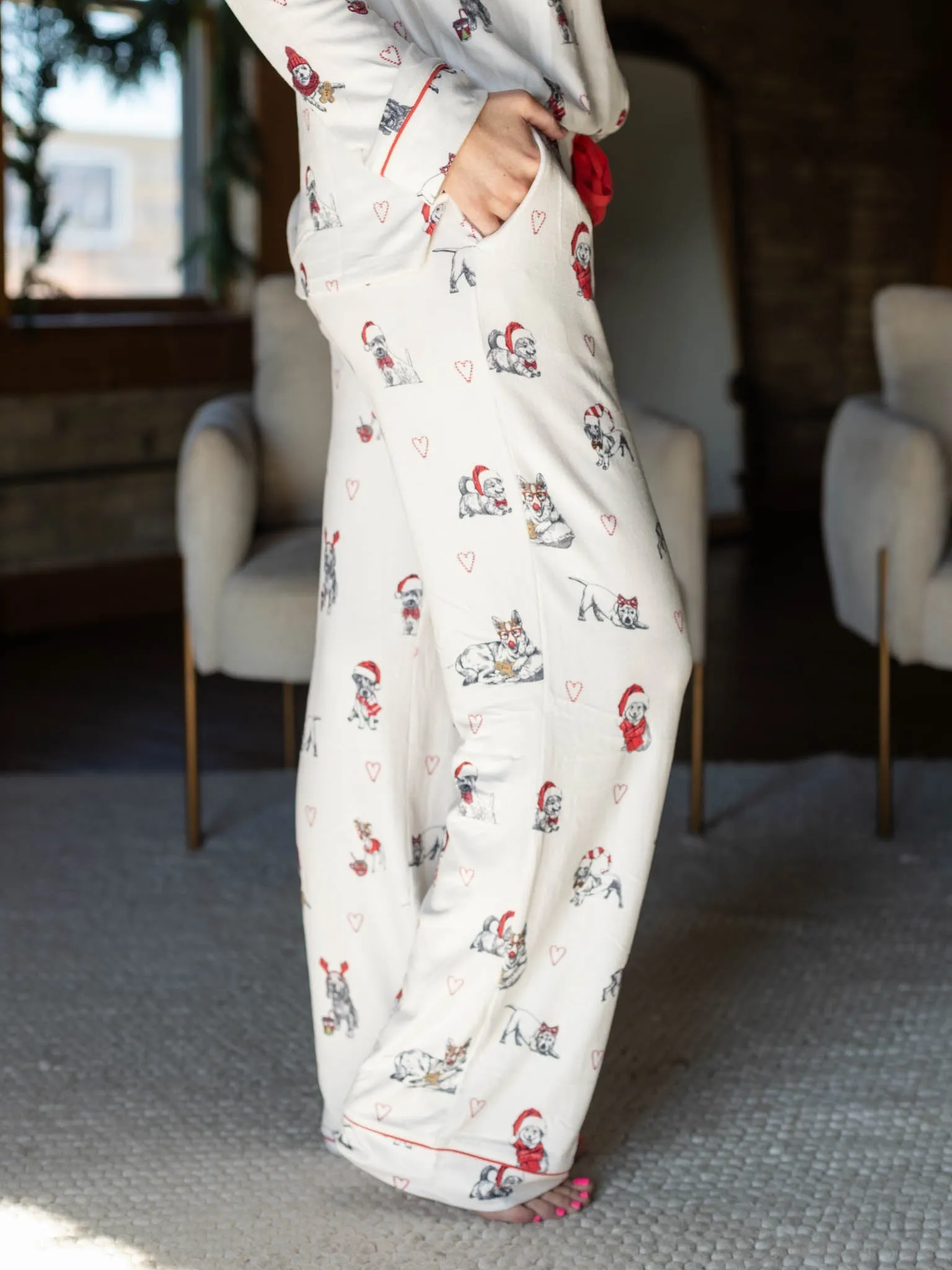 PJ Salvage Candy Cane Lane Set