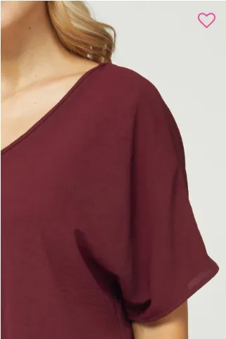 Plus Paisley Flowy Top-2 Colors Available