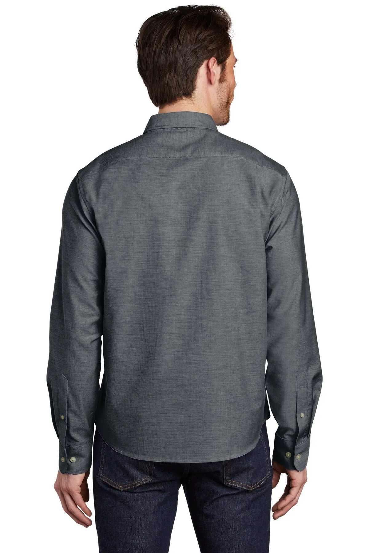 Port Authority   Untucked Fit SuperPro  Oxford  S651 Black