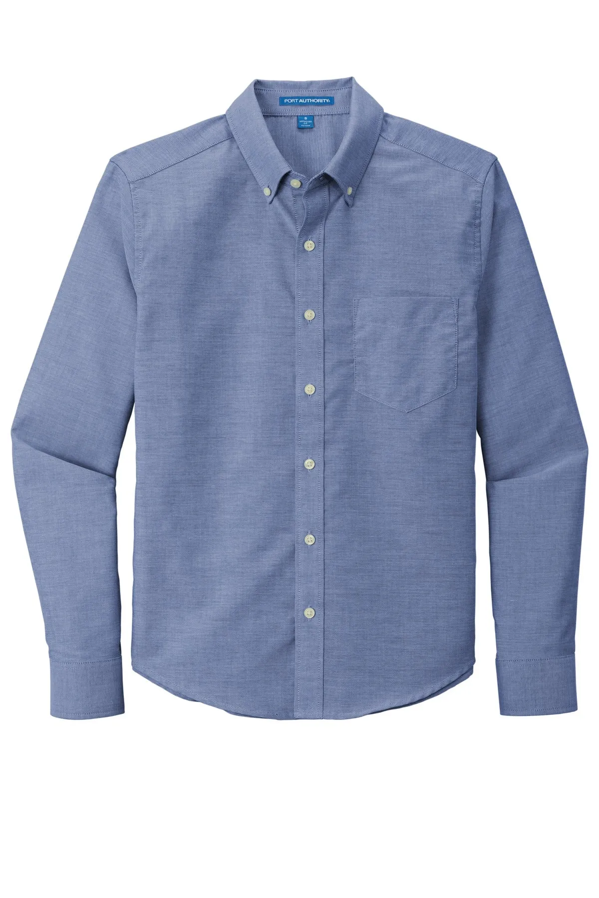Port Authority   Untucked Fit SuperPro  Oxford  S651 Navy