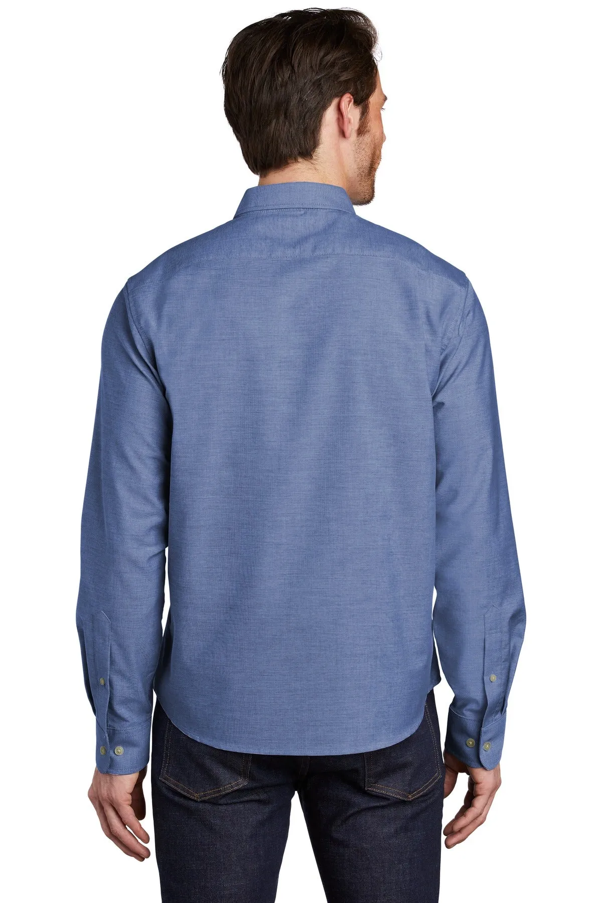 Port Authority   Untucked Fit SuperPro  Oxford  S651 Navy