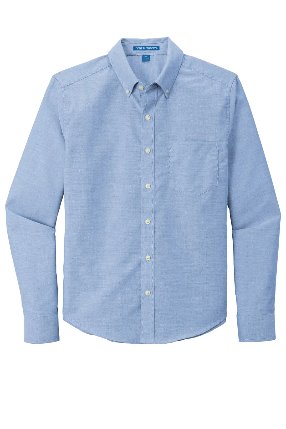 Port Authority   Untucked Fit SuperPro  Oxford  S651 Oxford Blue