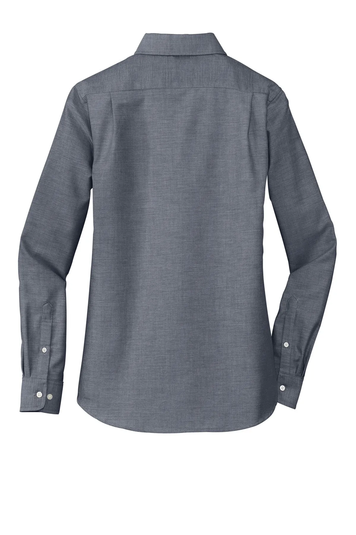 Port Authority Women's SuperPro Oxford Shirt. L658 Black