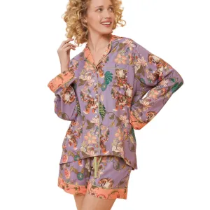 Powder Dancing Tiger Lilac Pyjamas