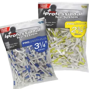 Pride Golf Tee PTS Value Packs