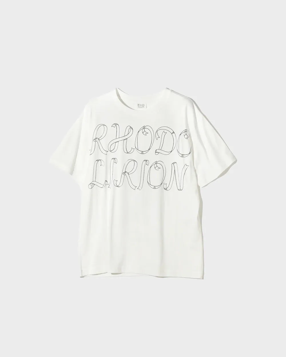 Printed Making a bow with Ribbon Tee - White