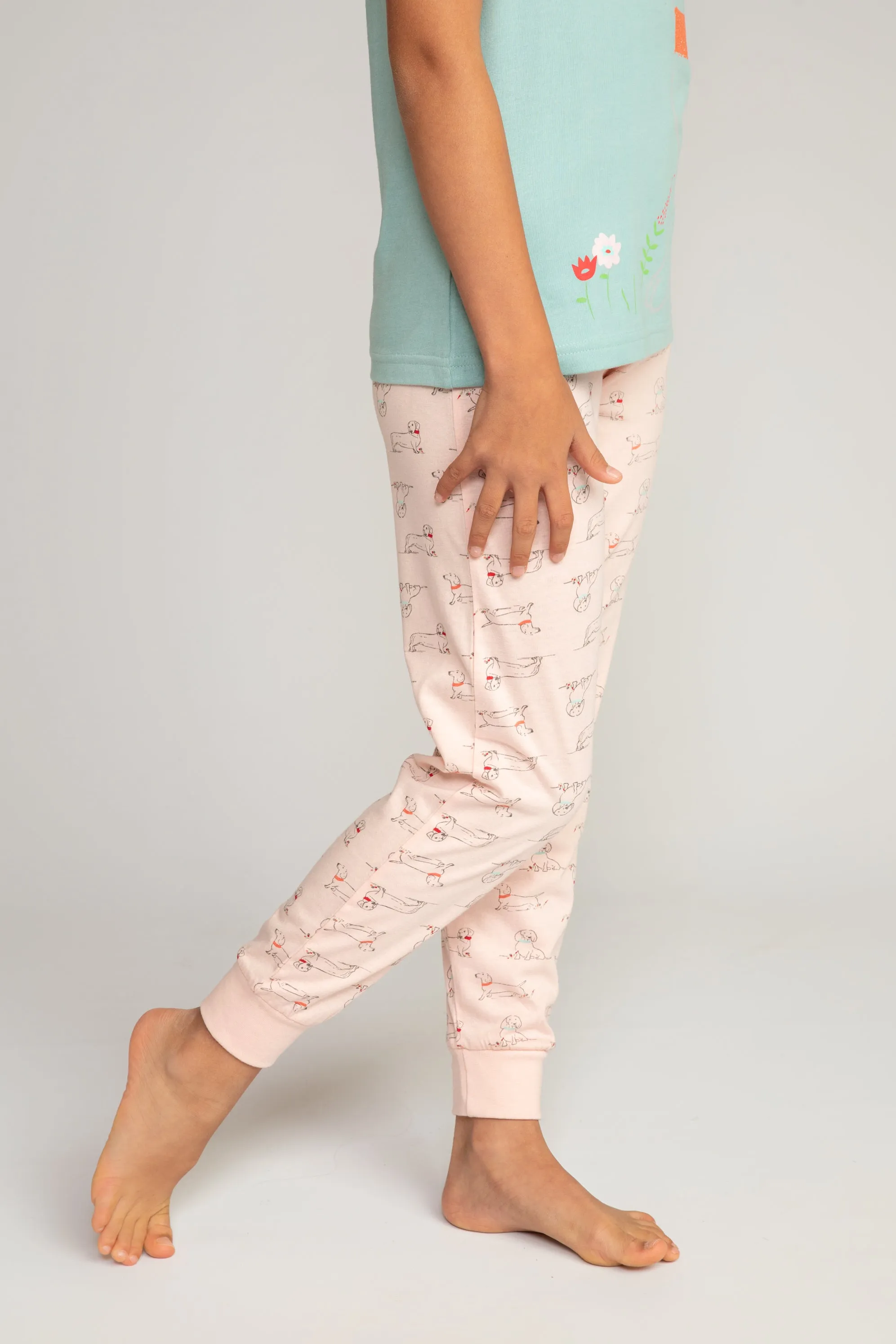 Puppy Print Pyjama Set