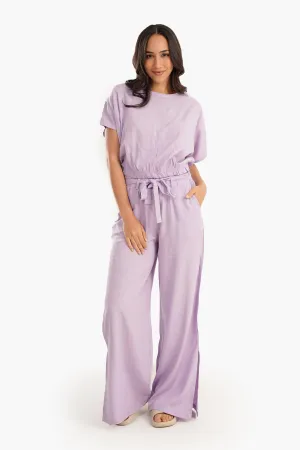 Pyjama Set with Side Slits