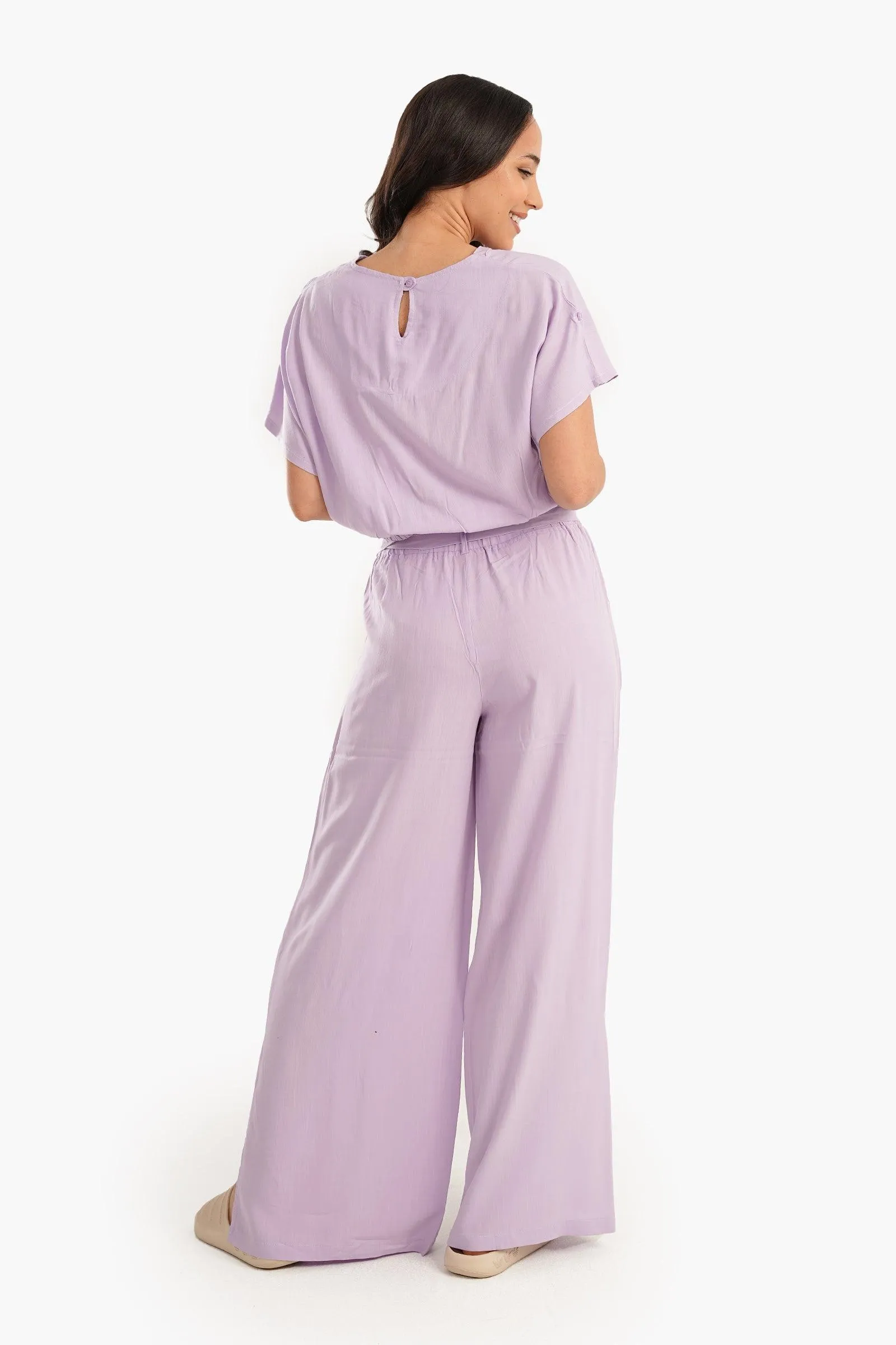 Pyjama Set with Side Slits