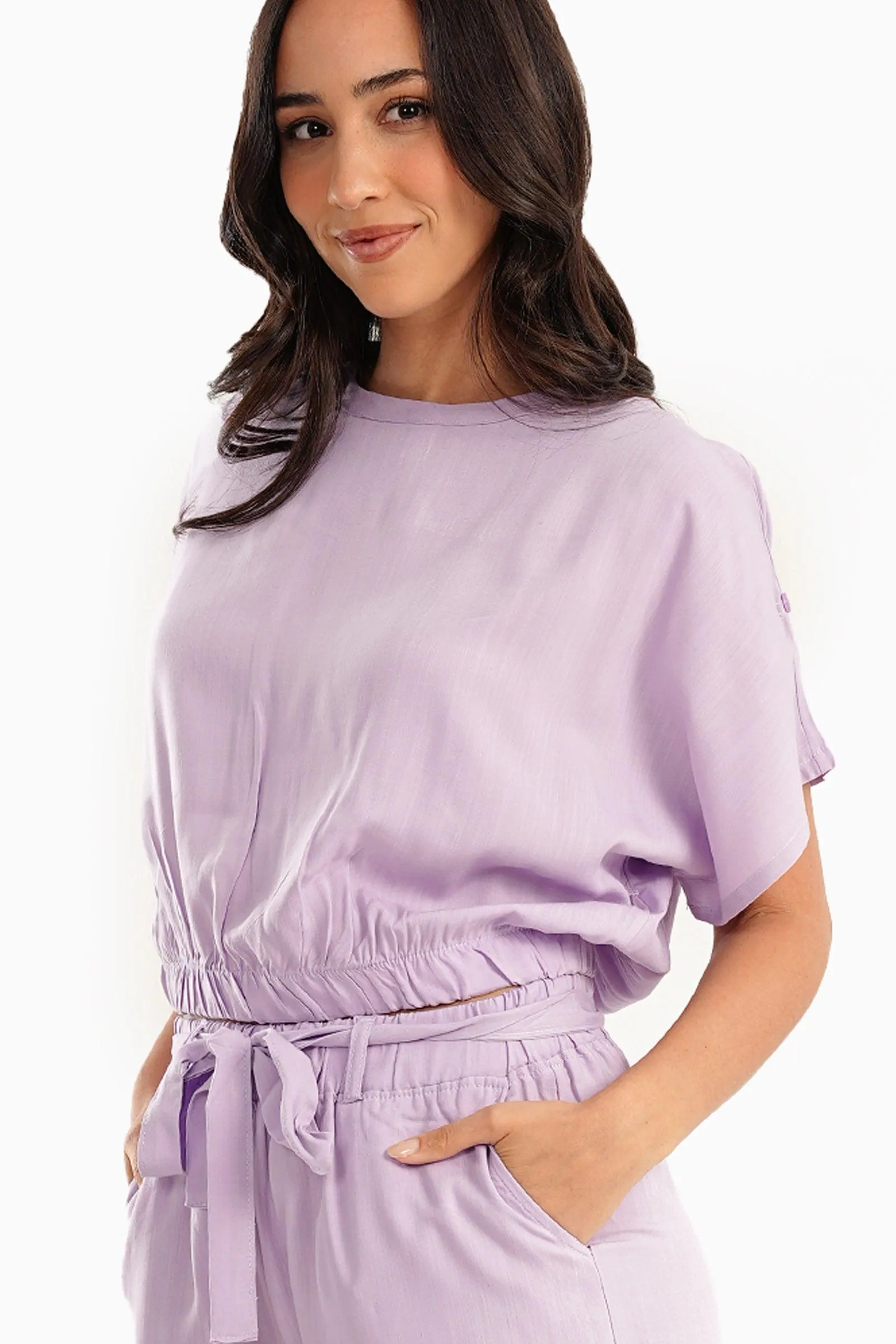 Pyjama Set with Side Slits