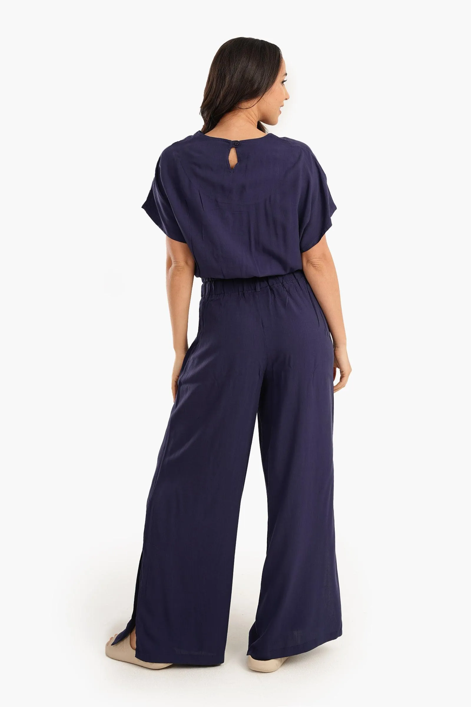 Pyjama Set with Side Slits