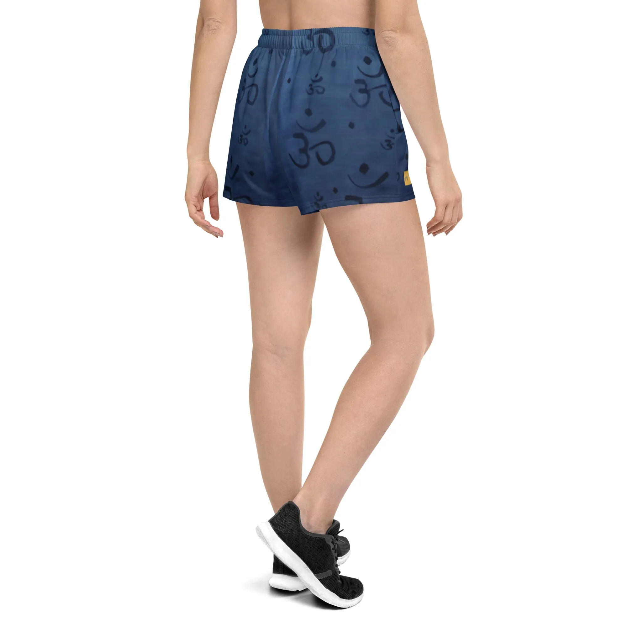 "OM" - Women’s Recycled Athletic Shorts
