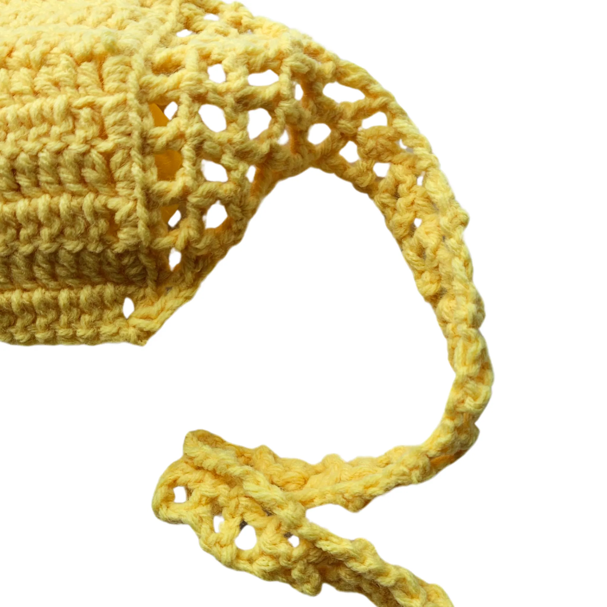 Radiant Bloom Crochet Bandeau Top