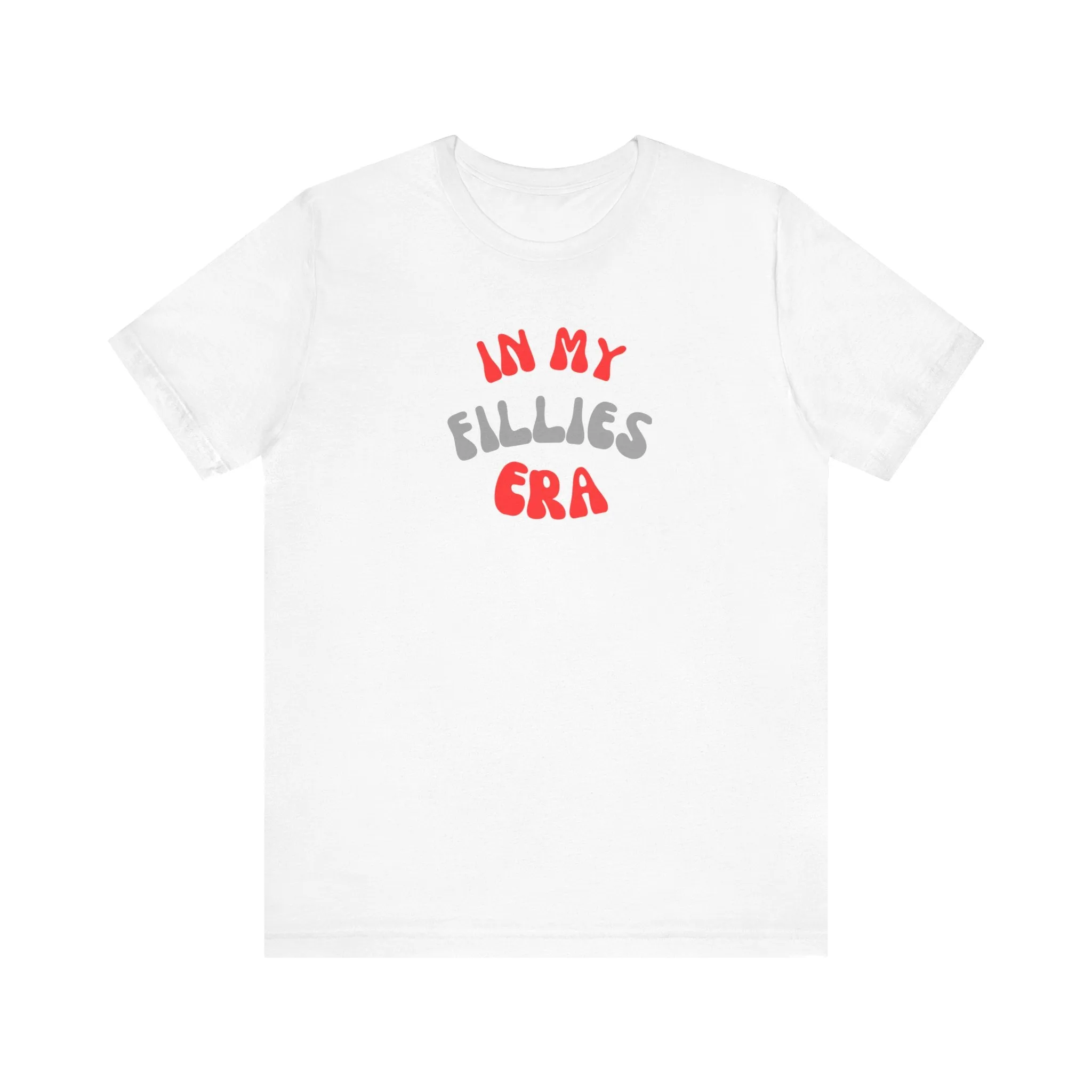 Red In My Fillies Era Short Sleeve Tee