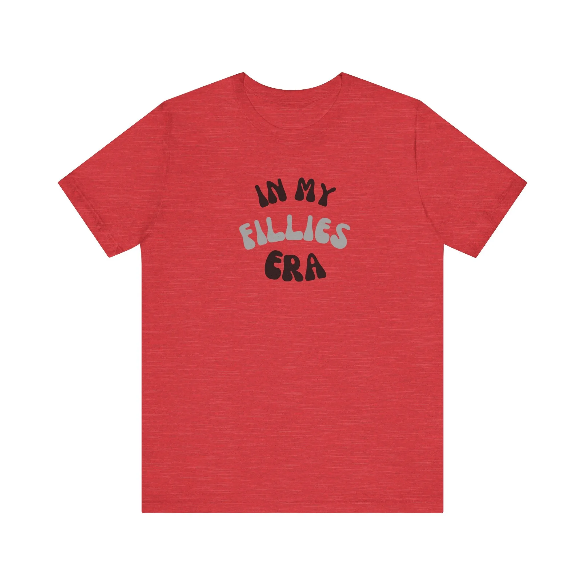 Red In My Fillies Era Short Sleeve Tee