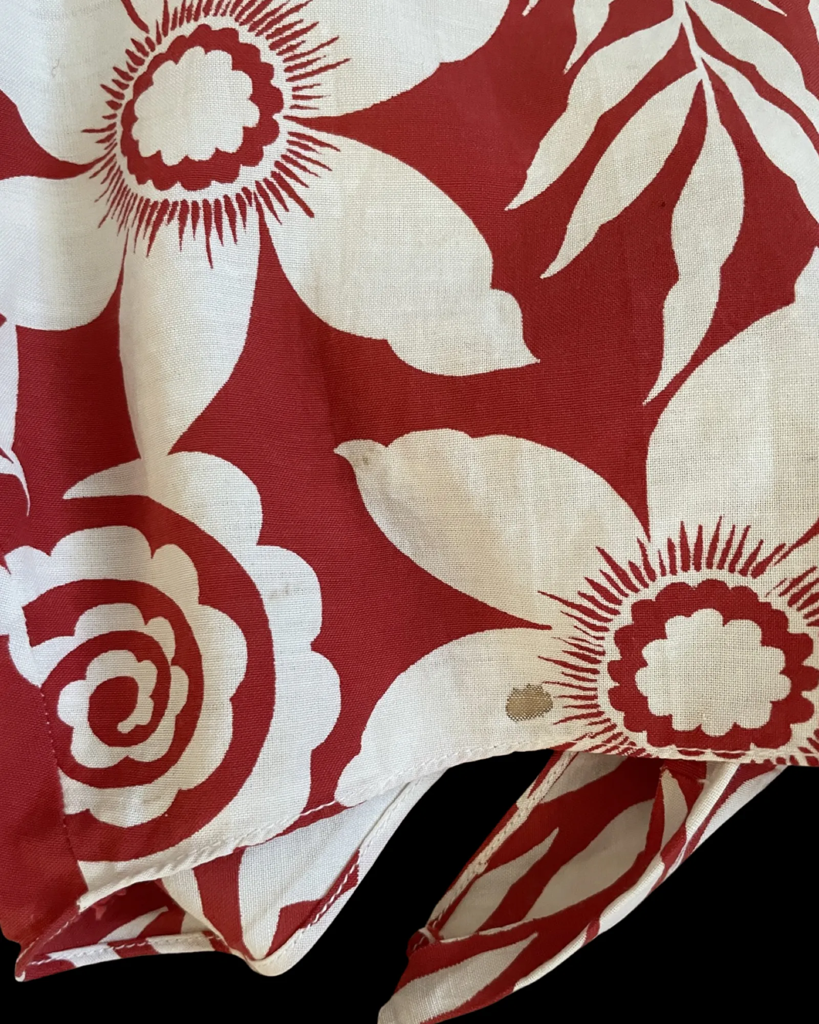 Reserved 1940s Rayon Tropical Two Piece Pant Set